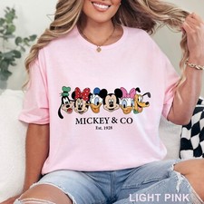 Vintage Mickey  Co 1928 Shirt, Mickey And Friends Shirt, Disneyland Tee, 202787