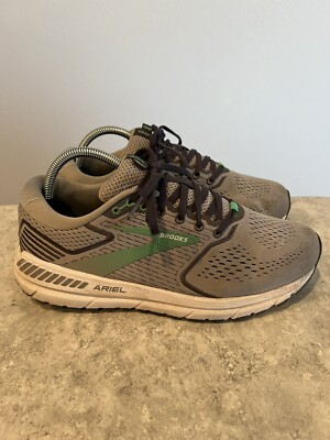Brooks Ariel 20 Women's Size 10 Wide Gray Green Running