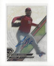 2017 Topps High Tek Amir Garrett Rookie AUTOGRAPH Reds