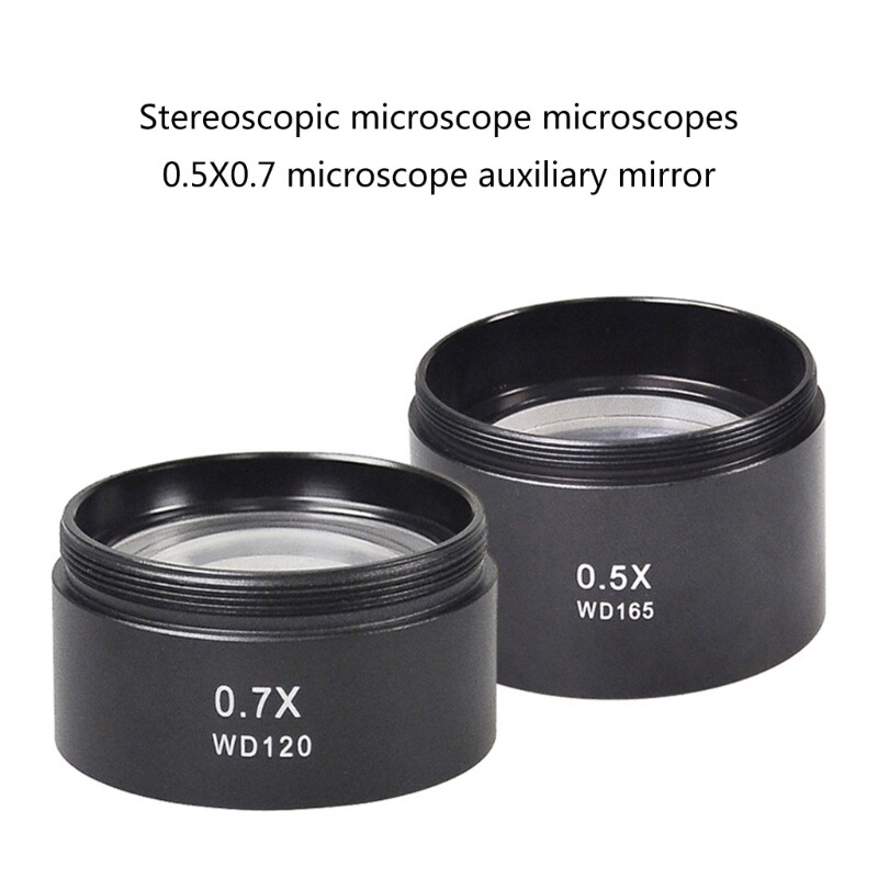 47mm / 48mm Mounting Stereo Microscope Auxiliary Objective Lens eBay