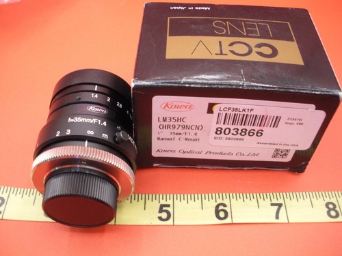 Banner LCF35LK1F Industrial Vision Lens 35mm Kowa HR979NCN 803866 C-Mount LM35HC - Picture 4 of 6