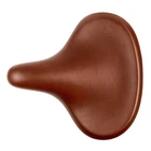 Comfortable Leather Bike Saddle Bicycle Shock Absorption Seat Saddle w/ spring