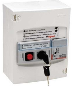 emergency light key switch