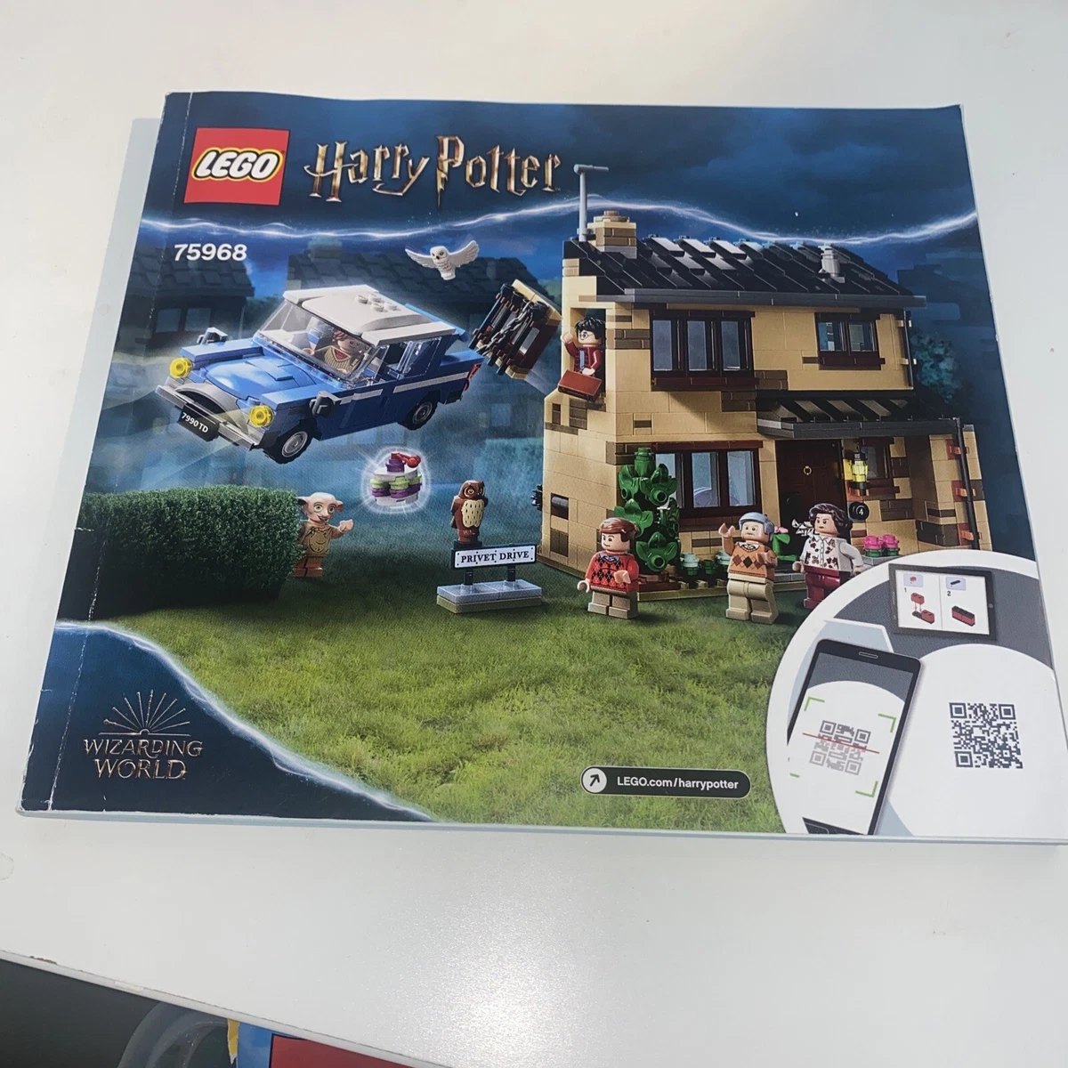 LEGO INSTRUCTIONS ONLY FOR HARRY POTTER 75968 PRIVET DRIVE