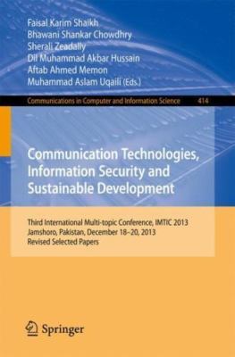 Communication Technologies, Information Security and Sustainable Development ...