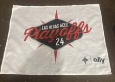 Las Vegas Aces WNBA Playoff Towels Size 15x17in From Games vs Storm Sept 24 New!
