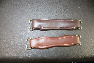 Bach Stradivarius Brown leather case handle trumpet or cornet