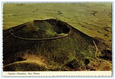 Cono de ceniza volcánica asimétrica Capulin Mountain c1920 Nuevo México casi nueva postal