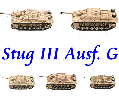 Easy Model German Stug III Ausf. G Plastic Tank Model All of Easy Model