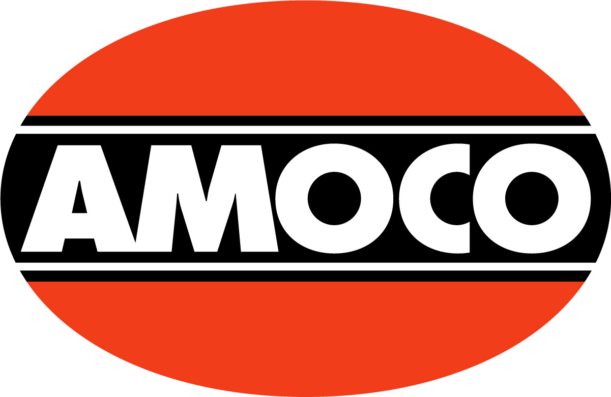Amoco vinyl cut sticker decal 10