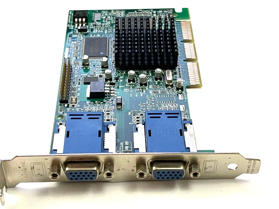 MATROX MGI G45 + MDHA16D DUAL VGA AGP x4 - Image 2 of 3