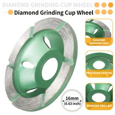 3" inch Diamond Segment Grinding Wheel Disc Grinder Cup Concrete Stone Cut