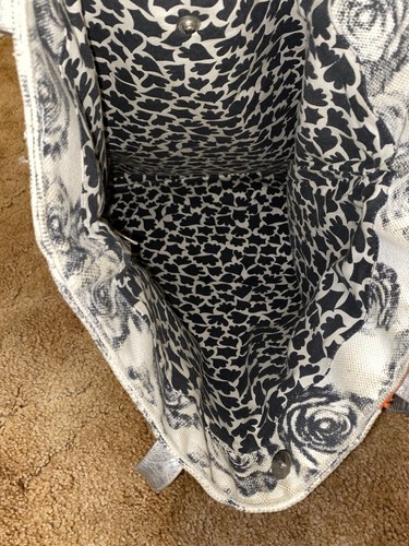 Anthropologie JASPER AND JEERA Floral Beaded Hand Shoulder Bag Tote Read - Picture 11 of 20
