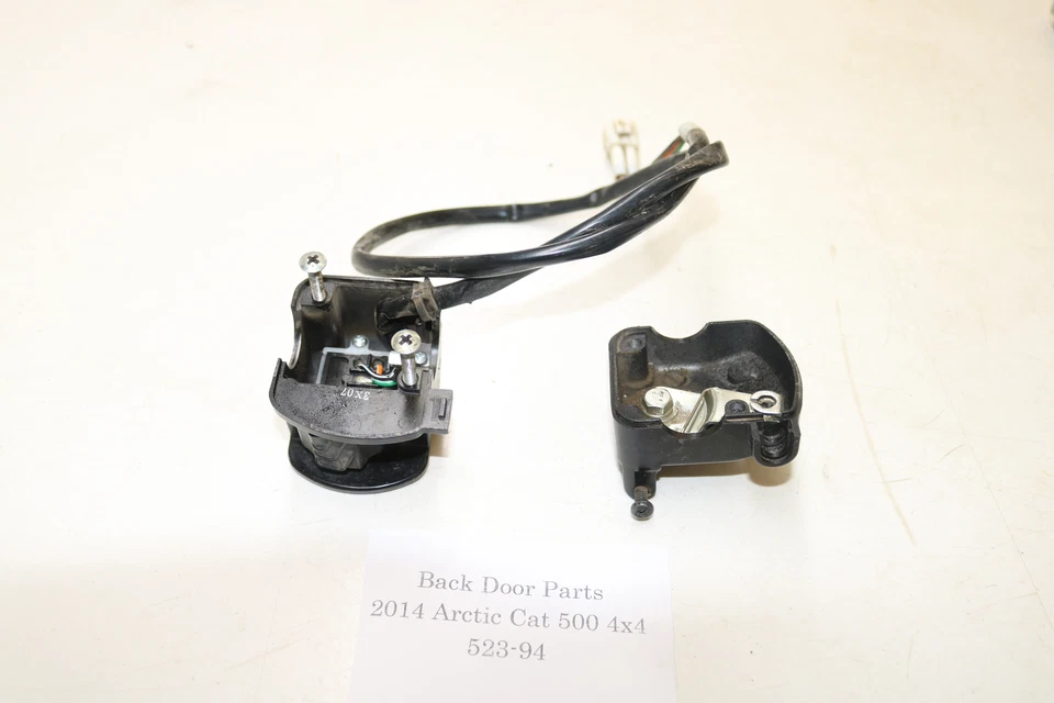 2014 Arctic Cat 500 Manual Fis 4x4 Throttle Lever AWD Lever Assembly - Image 2 of 4