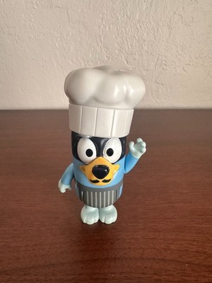 Bluey Chef Bandit Dad Figure Figurine | Loose Action Figure | Cake Topper