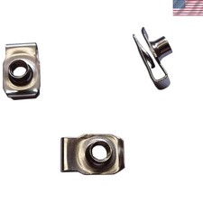 5/16"-18 Stainless Steel U -Style Clip-On Nut,U-Type Fasteners Pack of 25