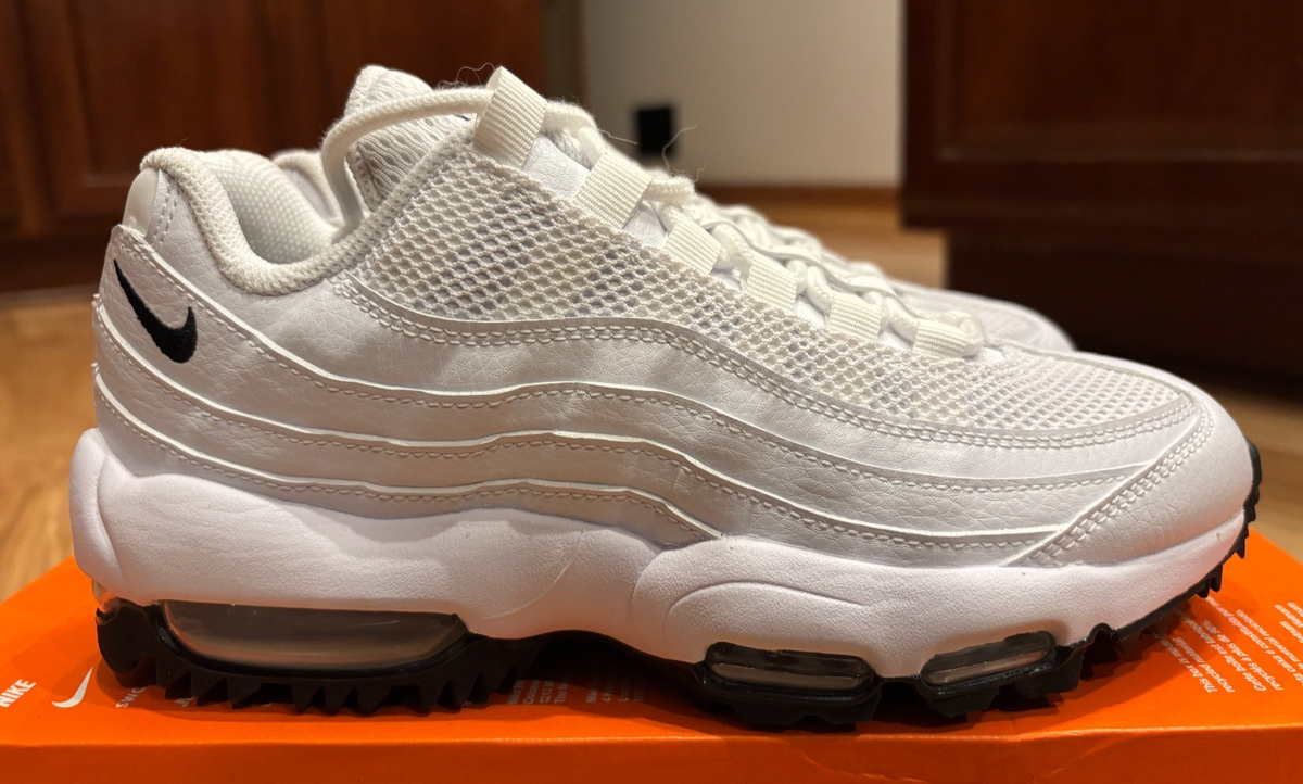 Nike Air Max 95 Golf White Black Light Graphite HV4696 100 Men