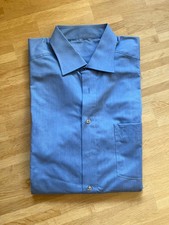 Marvelis Slim Fit Langarm Hemd Gr 45 *bügelfrei* blau Baumwolle *neuwertig*