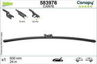 Wischblatt Vorne Rechts Valeo 583976 FüR Audi BMW CitroËN Cupra DS
