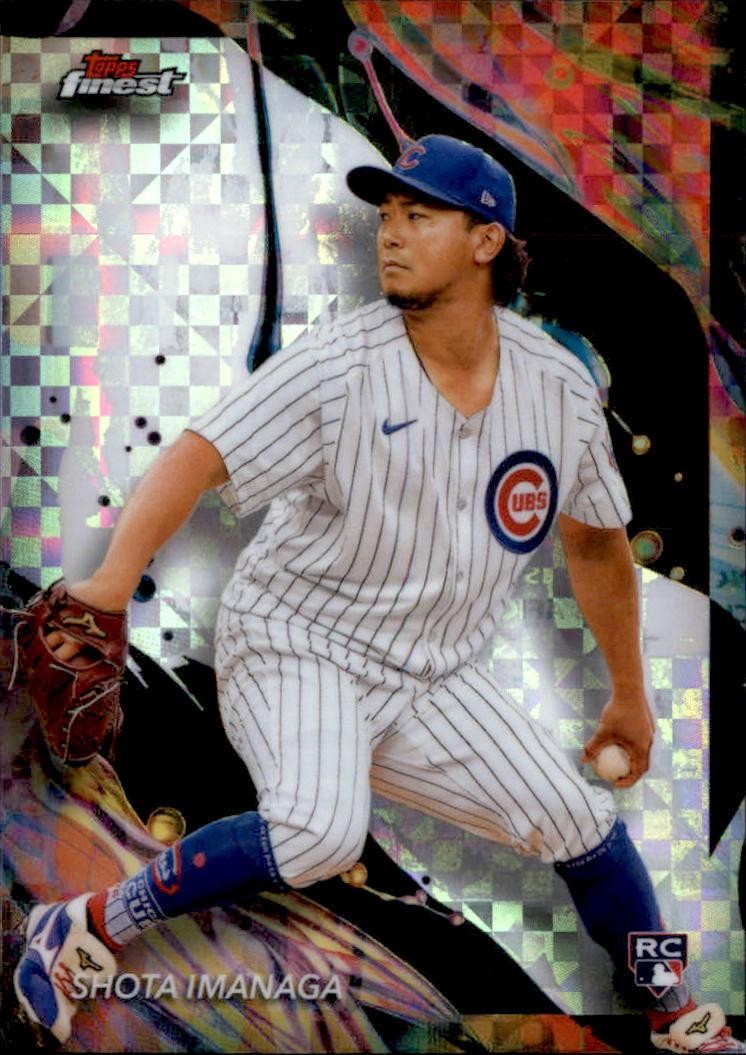 2024 Finest #161 Shota Imanaga Checkerboard Refractors