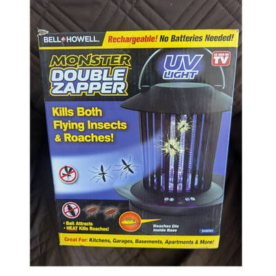 Bell + Howell Monster Double Zapper Rechargeable UV Insect Zapper Lantern