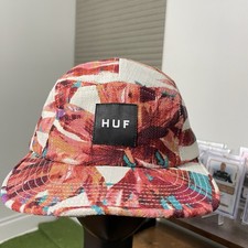 HUF X Customade Floral 5 Panel Adjustable Hat StreetWear Made in USA Rare NEW