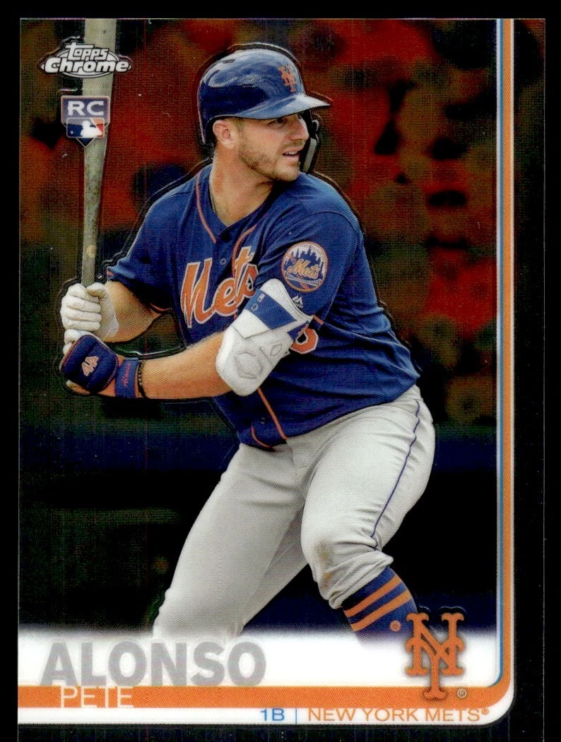 2019 Topps Chrome Pete Alonso RC New York Mets #204