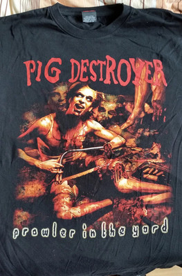 Pig Destroyer band Prowler in the Yard Bootleg Shirt Unisex All Sizes AC655