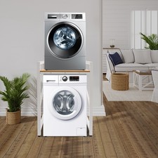Heavy Duty Washer Dryer Stacking Rack Standing Storage Shelf Wash Machine Frame