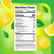 Lemon Drops Hard Candy - 1 Pound Bag - Sanded Lemon Candy with Sweet and Tart...