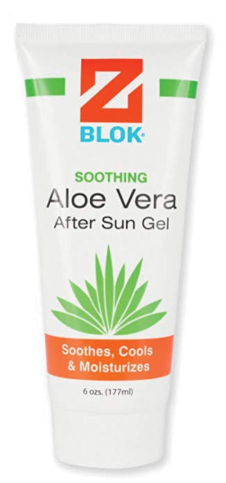 Гель Z Blok Aftersun Gel - Успокаивающий крем для загорелой кожи, 6 унций