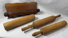 Wooden LOTS OF 3 rolling pin a Wall holder a Recipe Rolling Pin Holder — photo 1