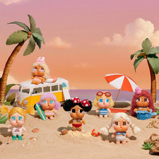 CRYBABY Vacation Mode On Series-Vinyl Plush Pendant Confirmed Blind Box Hot Toy
