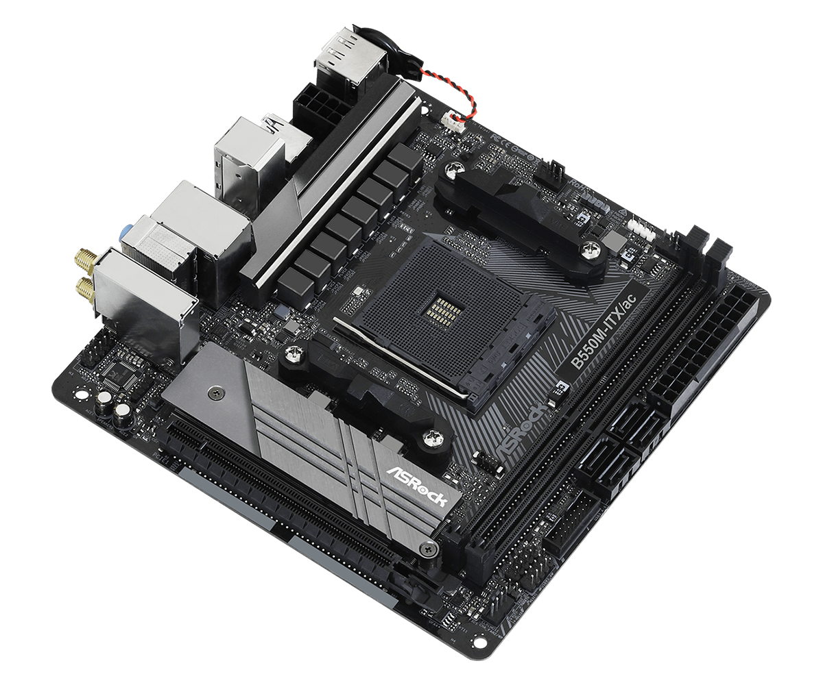 【値下げ】B550M-ITX/ac ASRock B550M-ITX/AC AM4 Mini ITX AMD Motherboard - Newegg.com