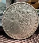 1887 Morgan Silver Dollar Coin, Beautiful Superb Gem BU++