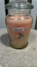 YANKEE CANDLE SIMPLY HOME 340G JAR TANGERINE & VANILLA BRAND NEW - PLEASE READ