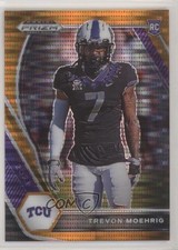 2021 Panini Prizm Draft Picks Orange Pulsar Prizm 14/49 Trevon Moehrig #146 4z8