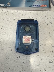 SEGA Dreamcast Console 2 Controllers Memory Card, Manual & Web Browser See Descr