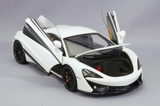 MCLAREN 570S Coupe 2016 White Black Wheels AutoArt 76041 1:18 Mc Laren White