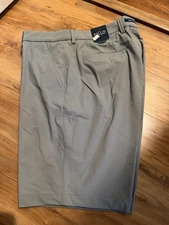 Ballin Ultimate Tech Men's Size 36 Flat Front Shorts Grey Pattern New With Tags!