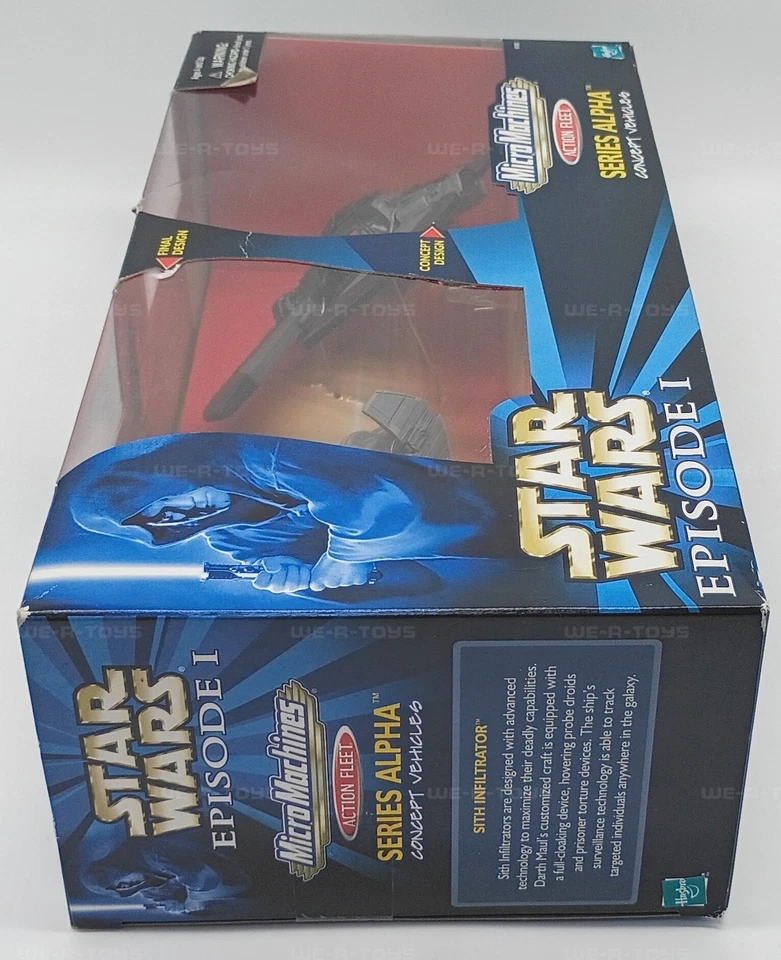 Star Wars Episodio I Infiltrado Sith con Figura y Vehículo Darth Maul 1999 Hasbro Foto 4 de 4