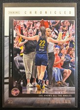 2025 Panini Basketball Caitlin Clark Chronicled WNBA #24 Indiana Fever