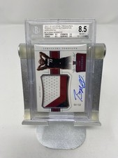 BAM ADEBAYO 2017-18 National Treasures RPA BGS 8.5 /49 RC — 83 PTS