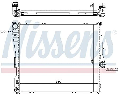 Radiador Nissens - 60803A Foto 2 de 4