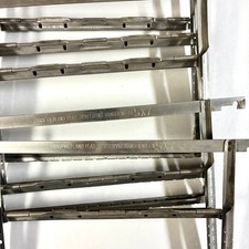 Five 5X7 INCH KODAK FILM AND PLATE METAL DEVELOPING HANGER NO.4A