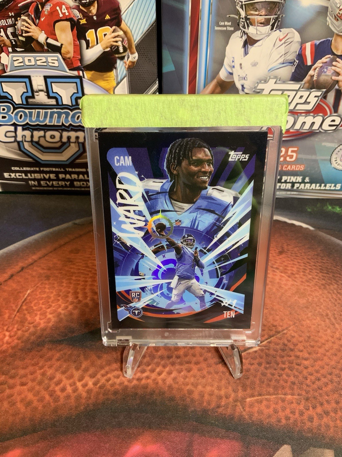 2025 Topps Chrome Football Cam Ward #UV-2 Ultraviolet 
