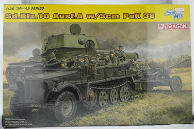 Dragon models 6732 Sd.Kfz.10 Ausf.A w/5cm PaK 38 Smart Kit