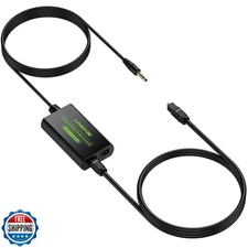 LiNKFOR 3.5mm to SPDIF Converter Analog to Digital Audio Adapter for Enhanced