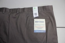 Mens Dockers Big Tall Classic Fit Pleated Performance 60 x 32 Khaki Pants NEW