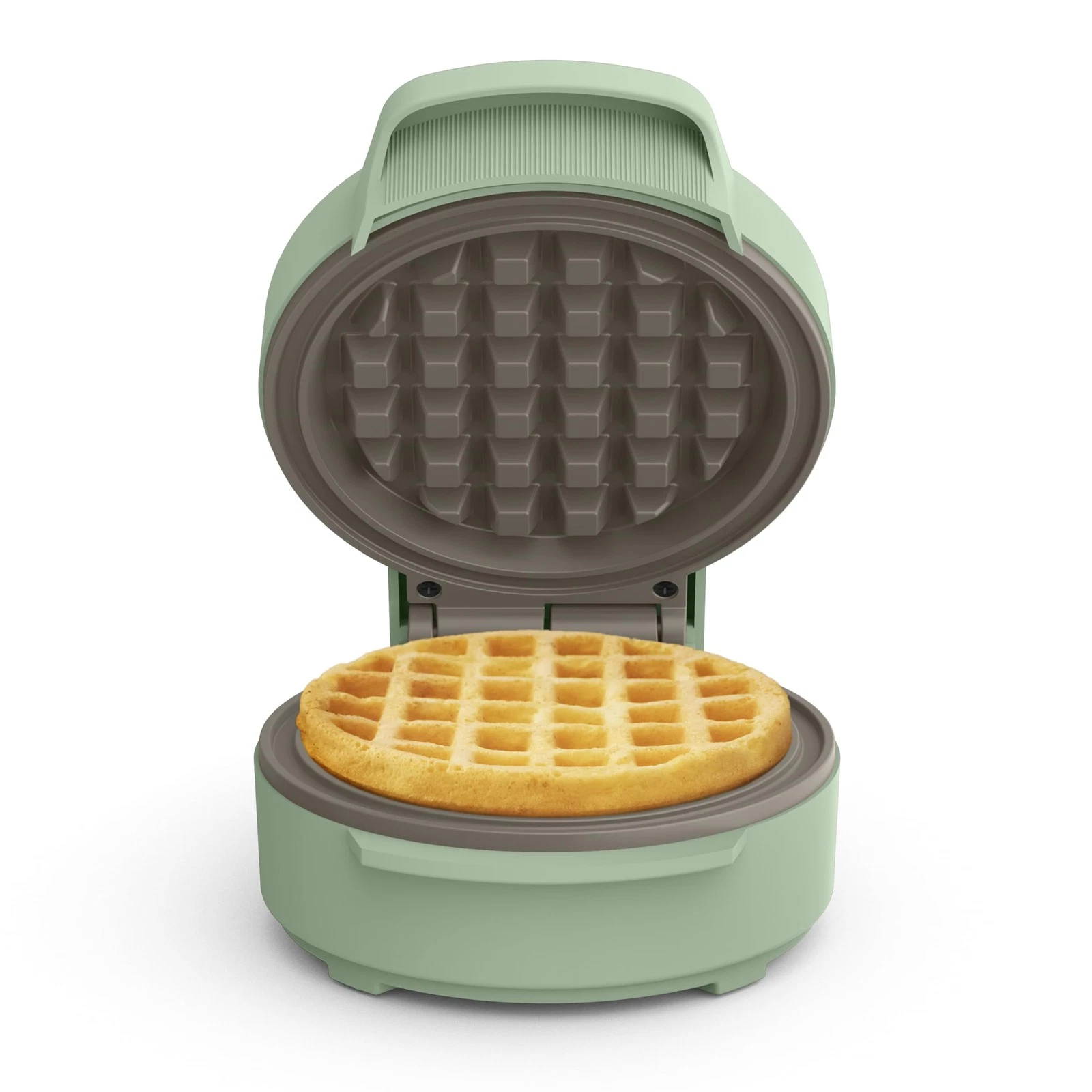 Bella Mini Waffle Maker Ceramic Nonstick Snack-n-Store Stackable 350W Surf Blue